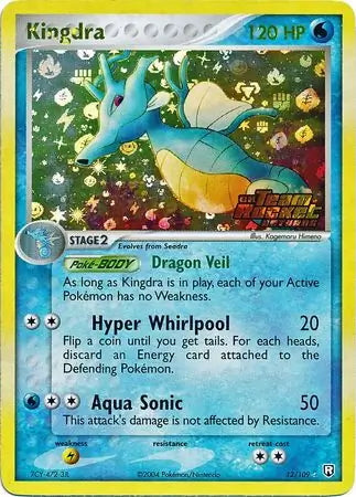 Team Rocket Returns Kingdra #12/109 reverse holo